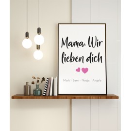 Mama, wir lieben dich PM-021